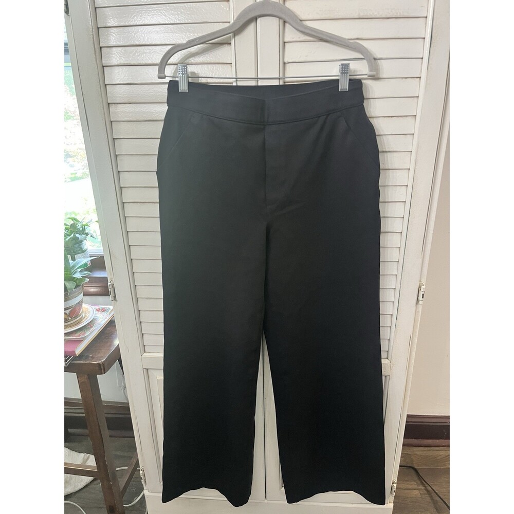 SPANX Black Pull On Stretch Career Pants Size Large